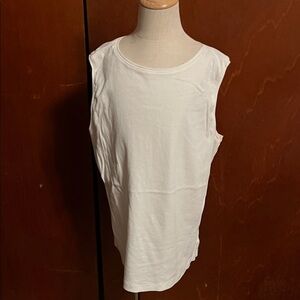 Karen Scott White Tank Top